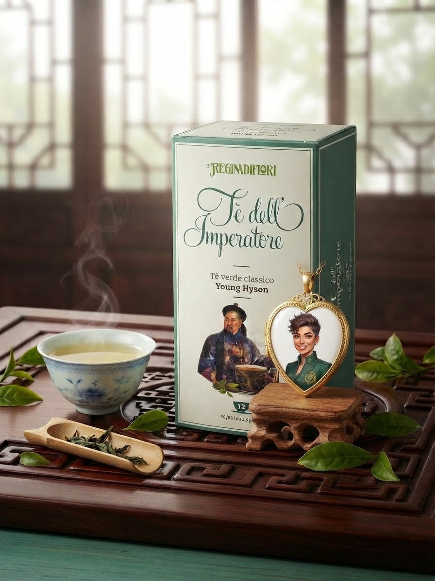 Set regalo: cuore THUN + Tè dell'Imperatore