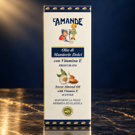 L’Amande – Olio di Mandorle Dolci Profumato con Vitamina E

Una carezza profumata per la tua pelle. L’Olio di Mandorle Dolci L’Amande con Vitamina E aiuta a mantenere la pelle morbida ed elastica, trasformando la cura del corpo in un piacevole momento di
