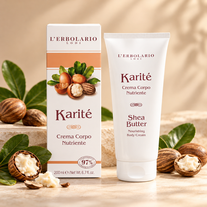 L’Erbolario Karité – Crema Corpo Nutriente 200 ml
