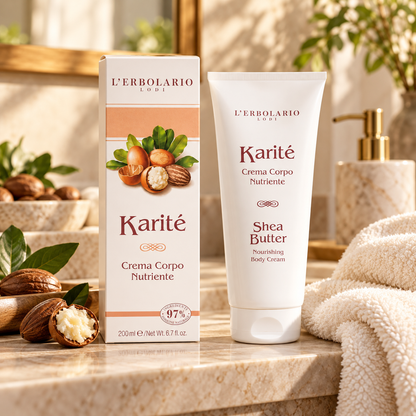 L’Erbolario Karité – Crema Corpo Nutriente 200 ml